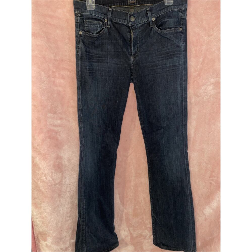 Citizens of Humanity Jeans Women 29 Amber Medium Rise Bootcut Stretch Dark Wash